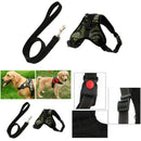 Dog Harness Leash Set Adjustable Breathable Dog Cat Collar Vest Harness for