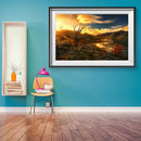 1000 Pieces DIY Assembling Sunset Scenery Puzzles Educational Toys Gifts