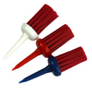 54mm 10pcs /Lot 2 1/8â€ Training Bristle Tee Golf Brush Tees Plastic Bristles New