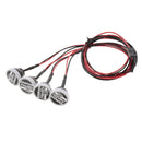 4pcs 1:10 Electric RC Car LED Lights for Hsp Redcat Rc4wd Axial scx10 D90 Hpi