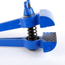 2Pcs Hand Held Hobby Mini Vise For Jewelry Making Tool - Blue A:120mm