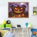Halloween Pumpkin Cats 5D Full Drill Diamond Painting DIY Craft Needlework