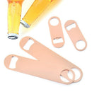 10Pcs Mini Durable Beer Bottle Opener Stainless Steel Flat Speed Bottle Cap