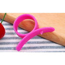 5pcs White Fruit Lemon Orange Opener Peeler Slicer Cutter Kitchen Tools   Z
