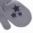 Baby Kids Five-pointed star Pattern Gloves Boys Girls Winter Warm Knitted M O1B1