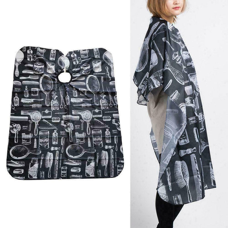Hair Cutting Cut Hairdressing Barbers Cape Gown For Hair Salon Apron Cloth H5I4