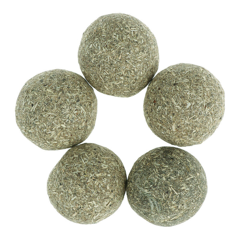 Pet Cat Natural Catnip Treat Ball Home Chasing Toys Healthy Edible Treating