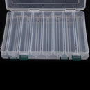 27*18*4.7CM Double Sided High Strength Transparent Visible Plastic Fishing  S5Y2