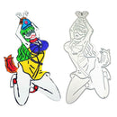 Metal Cutting Dies Stencils for DIY Scrapbooking Photo Album Bundled Girl