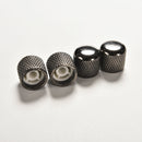 4x Ibanez Volume Tone Metal Dome Knob Snap Push On Bbm Btb Mbm Rg Guitar BassBES