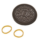 1Pcs Biscuit Bitten Restored Gimmick Cookie Close-Up Magic Street Magic Trick .