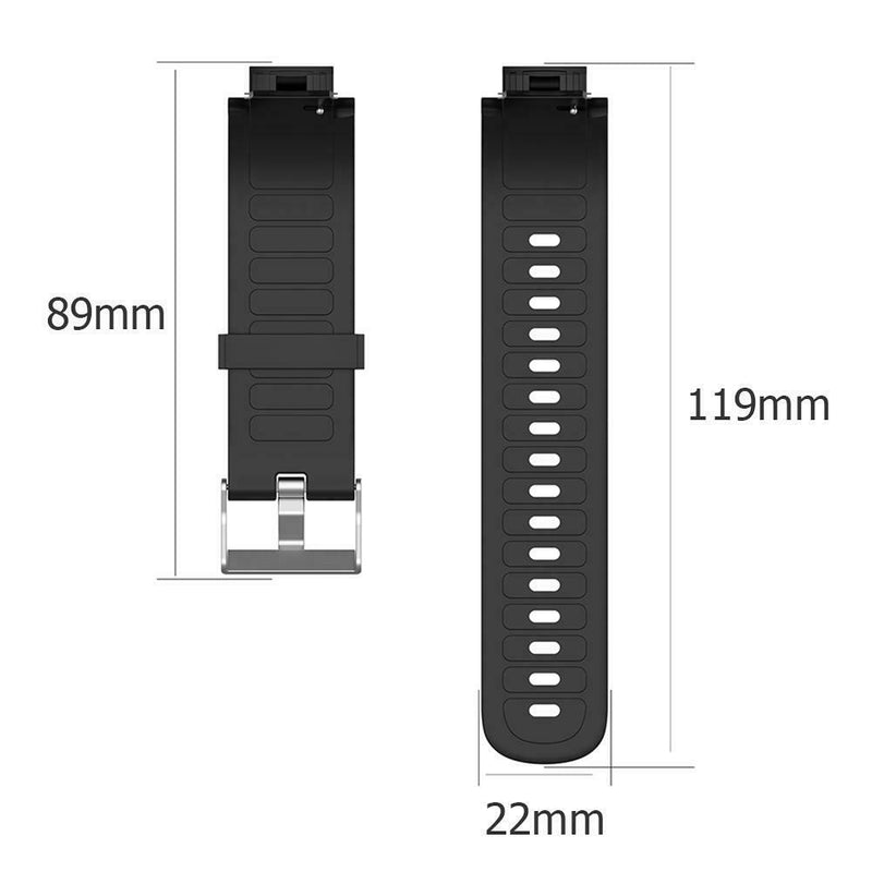 Soft Silicone Watch Strap Bracelet Wrist Band Belt Adjustable for Amazfit Verge