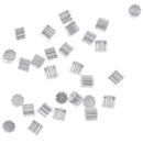 Petal Style Earring Wire Stopper (100PCS) Earring Safety Backs Rubber LJAU