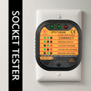 Electric Socket Testers Power Outlet Safety Leakage Voltage Detector (EU) A