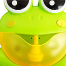 Automatic Frog Bubble Machine Automatic Bubble Blower Durable For Kids