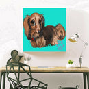 5D DIY Full Round Drill Diamond Painting Lying Dog Cross Stitch Embroidery