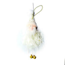 4Pcs Christmas Plush Ornaments Xmas Hanging Decor Stocking Ball Bell Decor