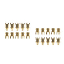 10Pack Male + 10Pack Female Socket Replacement Headset MMCX Cord for Shure SE215