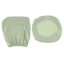 Spandex Elastic Office Chair Slip Cover Protector Rotating Chair Seats Green