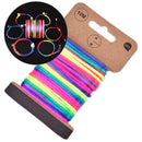 10M 2.5mm Multicolor Thread Cord Braided Bracelet String Knitting Yarn Rope â„–[