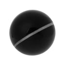 Natural Black 50mm Bian Stone Hand Ball Massaging Smooth Healing Crystal Sphere