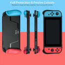 Quality For Nintendo Switch NS Console Handle Grip Soft Case w/ Game Card Slot