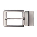 2x Mens Reversible Metal Alloy Belt Buckle Replacement Pin Buckles Rectangle