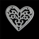 1pcs cute metal love heart cutting dies stencils embossing album paper craft  MO