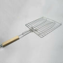 New Barbecue Grilling Basket Grill BBQ Net Steak Meat Fish Vegetable Holder Tool