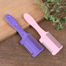 1Pc Hair Razor Comb Trimming Comb Double-sided Blade Thinning Hairdressing  ME