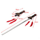 Outdoor Kung Fu Tai Chi Extension Sword Stainless Steel Telescopic Sword ~S