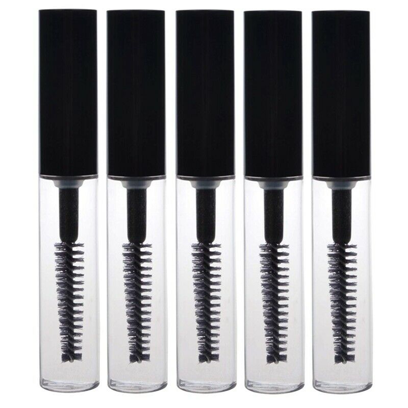 1 Set 5 Pcs Reusable Empty Bottle Tube Container For Eyelash Growth Oil Mas J9J8