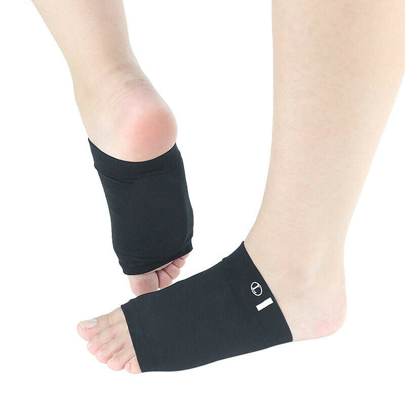 1Pair Arch Support Sleeves Plantar Foot Care Flat Feet Cushions Orthotic Pad Gw