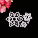 Snowflake Greeting Cards Cutting Dies Stencil Scrapbook Paper Cards CraftGLJ