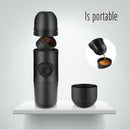 Portable Espresso Mini Machine Bar Hand Press Pump American Coffee Maker Cup Bj