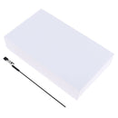 10pcs Alligator Clip Clamp Wrapped Iron Stick & Foam Base Set DIY Craft Tool