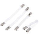 4x Ironing Board Cover Clip Fasteners Tight Fit Elastic Brace Ties Straps Gri JR