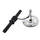 Wrist Roller Adjustable Curl Forearm Exerciser Arm Strength Biceps Muscle