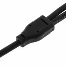 1.8M HiFi Sound 3.5MM to 2RCA Left and Right Channels Output Jack Audio Cable