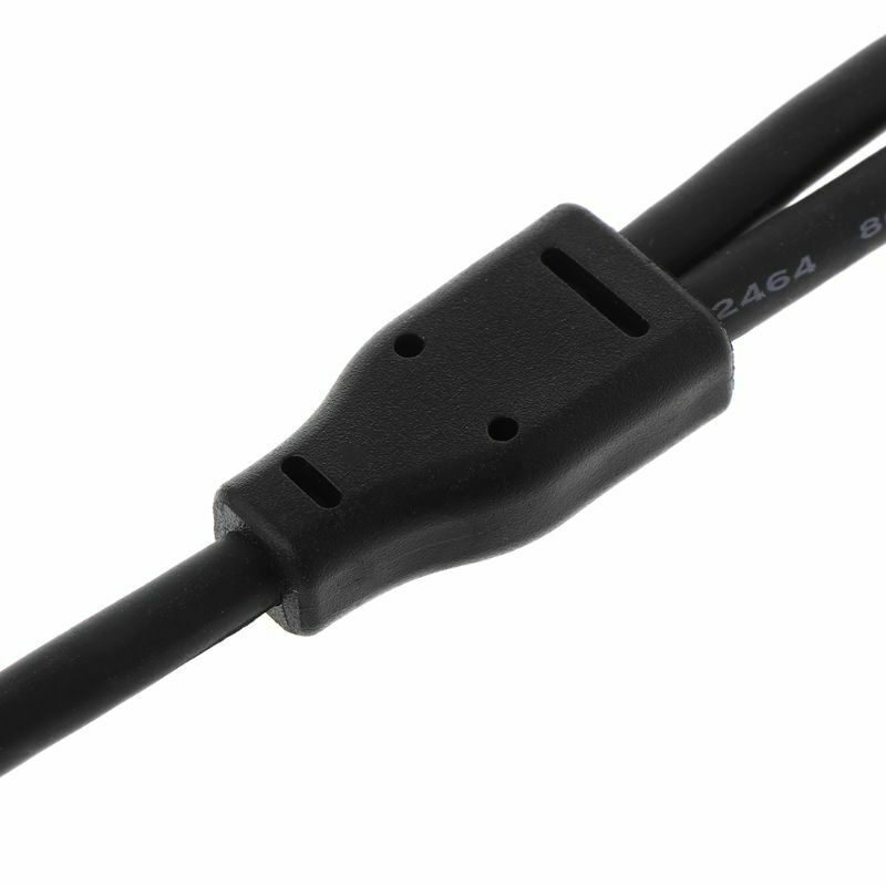 1.8M HiFi Sound 3.5MM to 2RCA Left and Right Channels Output Jack Audio Cable