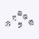50pcs/lot 8mm Dices For Board GameBar Gambling Game Set Club Party AccessoriesBX
