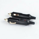 10Pcs12-24V With Fuse Red LED Male Car Cigarette Lighter Socket Plug Con HHB