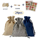 Advent Christmas calendar to fill Christmas bag De%!