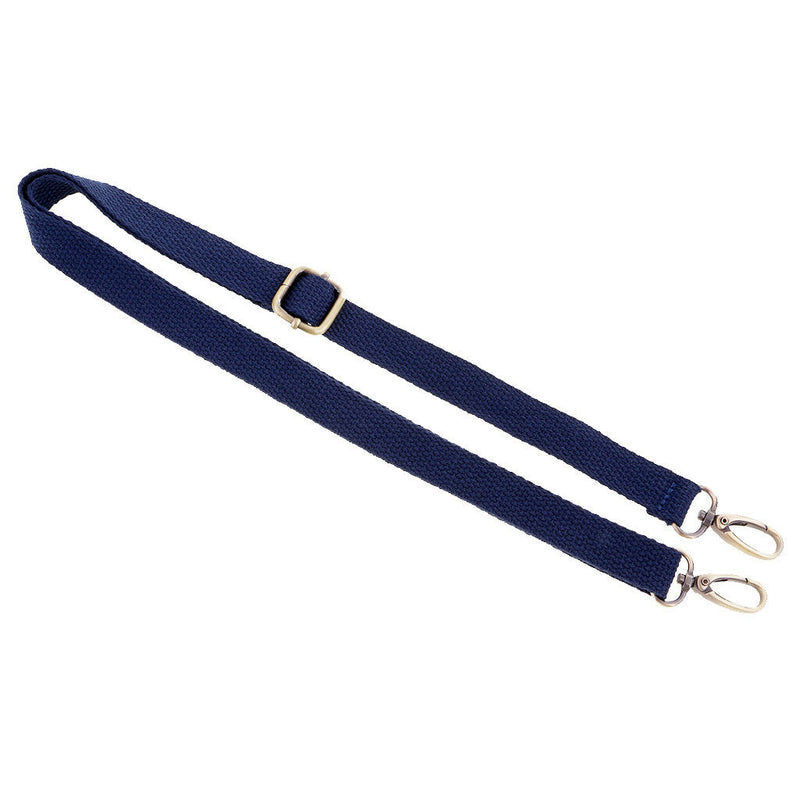 Adjustable Canvas Crossbody Bag Shoulder Bag Handbag Strap Replacement Blue