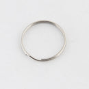 100pcs 25 mm Metal Key Holder Split Rings Keyring Keychain Key Fob-Access