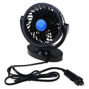 6inch Single Head 12V Mini Car Fan Portable Vehicle Truck Auto Cooling Cooler ME