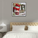 5D DIY Full Drill Diamond Painting Cross Stitch Embroidery (Scarf Cat)