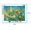 5D DIY Full Drill Diamond Painting Magpie Cross Stitch Embroidery Mosaic