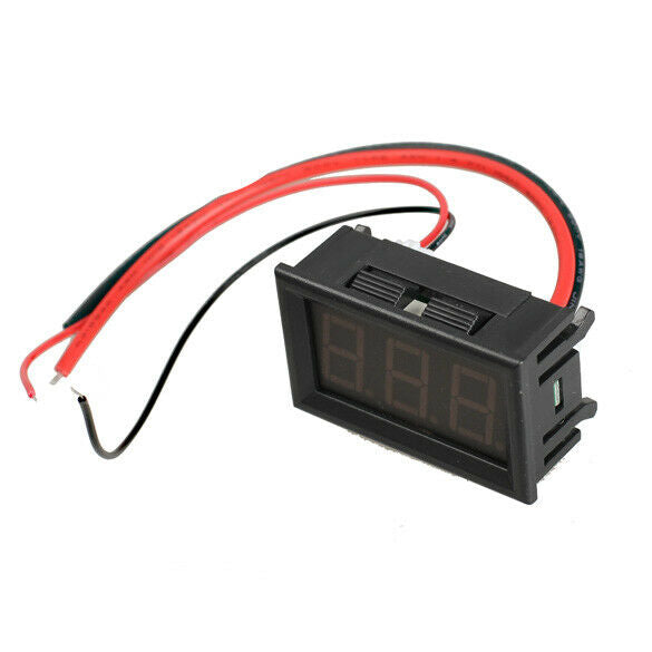 Digital DC Ammeter 10A Blue LED Panel Amp Meter Digital Electricity Meter A