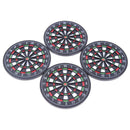 4pcs/set Kitchen Utensils Dart board Styled Coaster Mini Dart Board Cup Coa